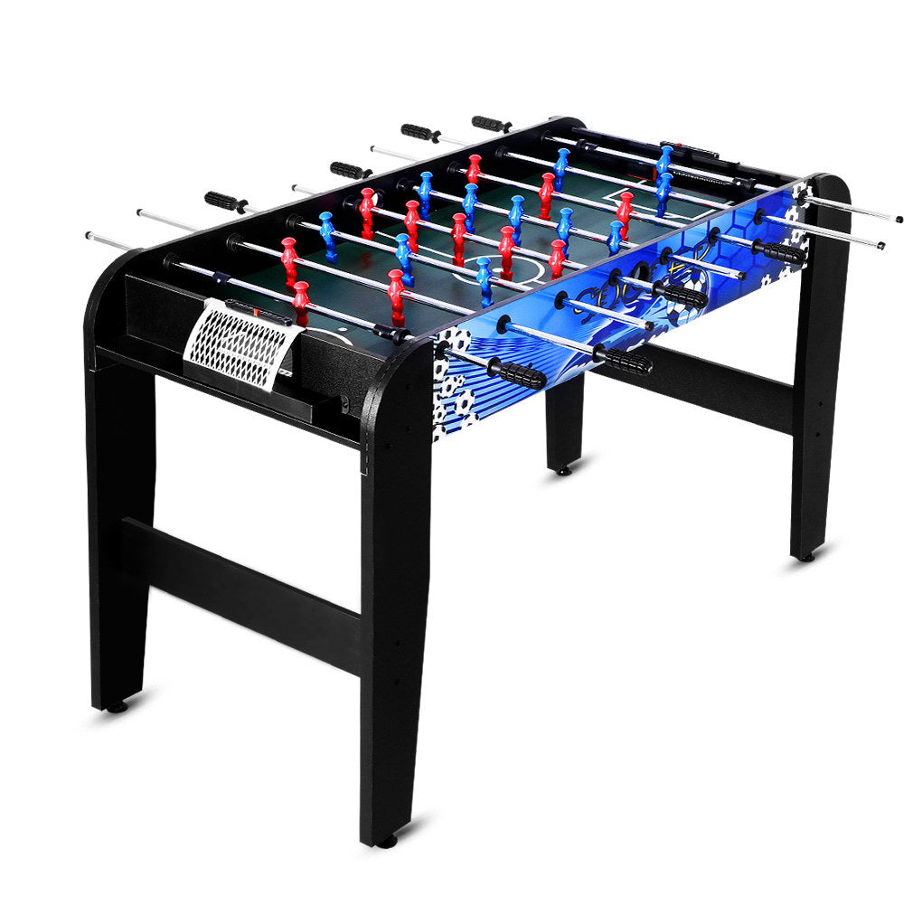 4FT Soccer Table Foosball Game with Score Counter Blue