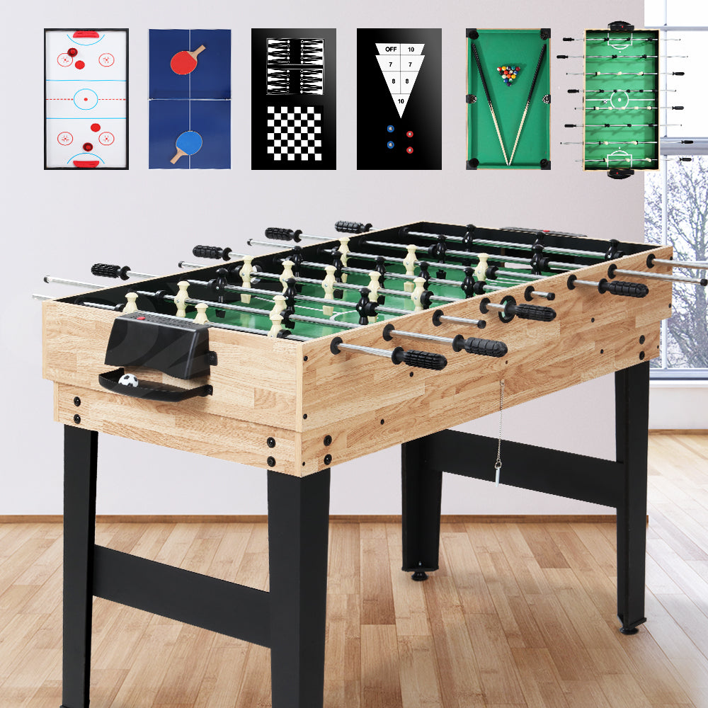 10-in-1 Multi-Game Table Soccer Billiard Table Tennis Air Hockey
