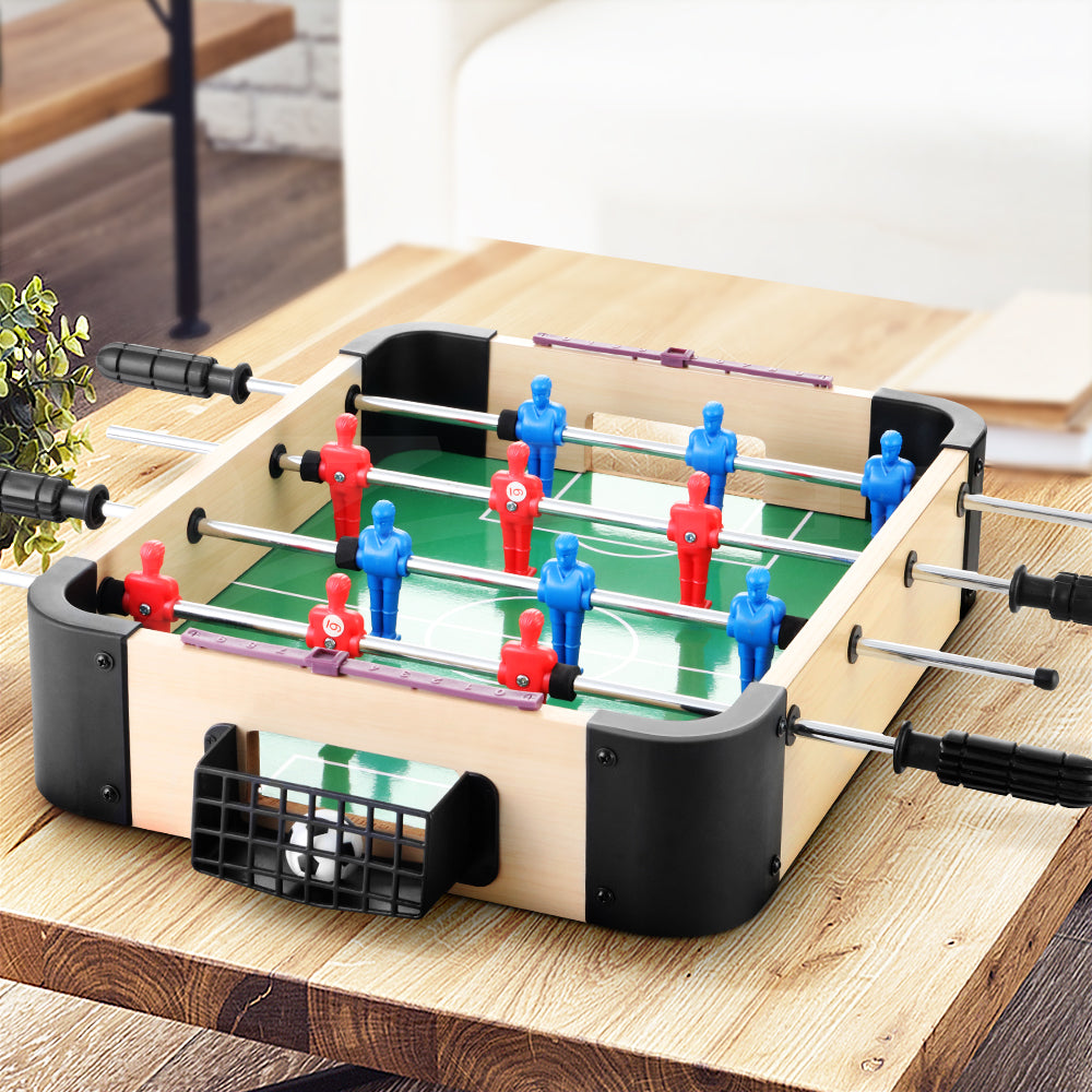 Mini Foosball Table Portable Soccer Game Kids Party Gift