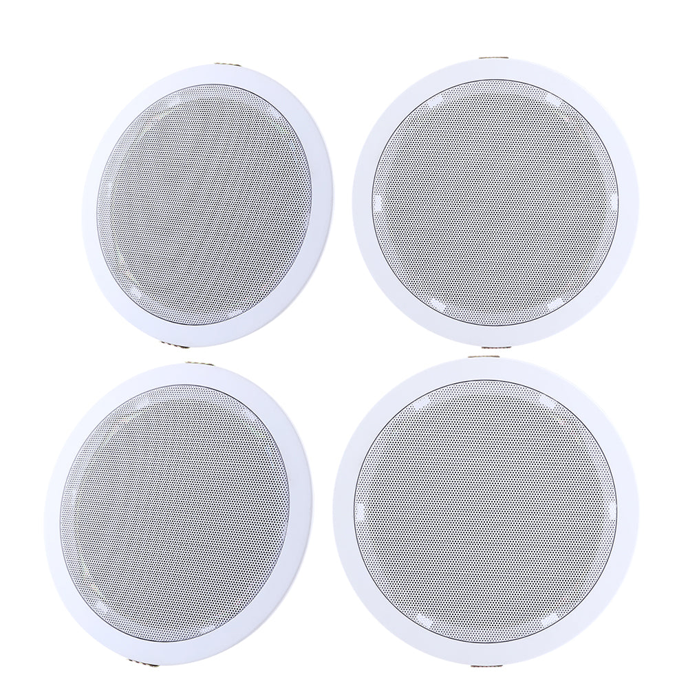 Giantz 6-Inch Ceiling Speakers Home Audio Tweeter 4-Pack White