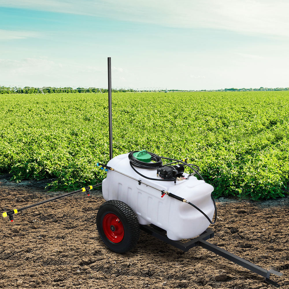 Giantz 100L Weed Sprayer Trailer 1.5M Boom Garden Spray