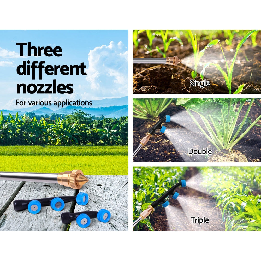 Giantz 100L Weed Sprayer 5m Boom Garden Spray