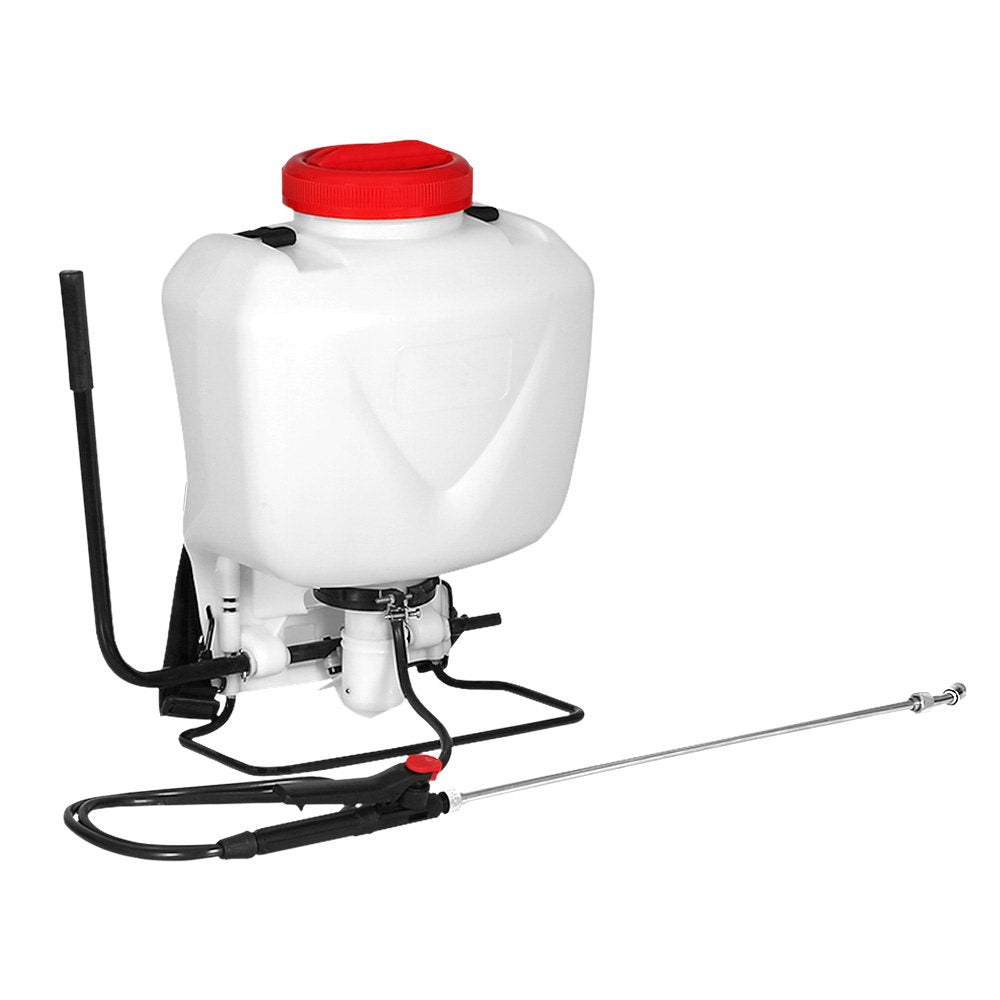 Giantz 15L Backpack Garden Sprayer White/Red