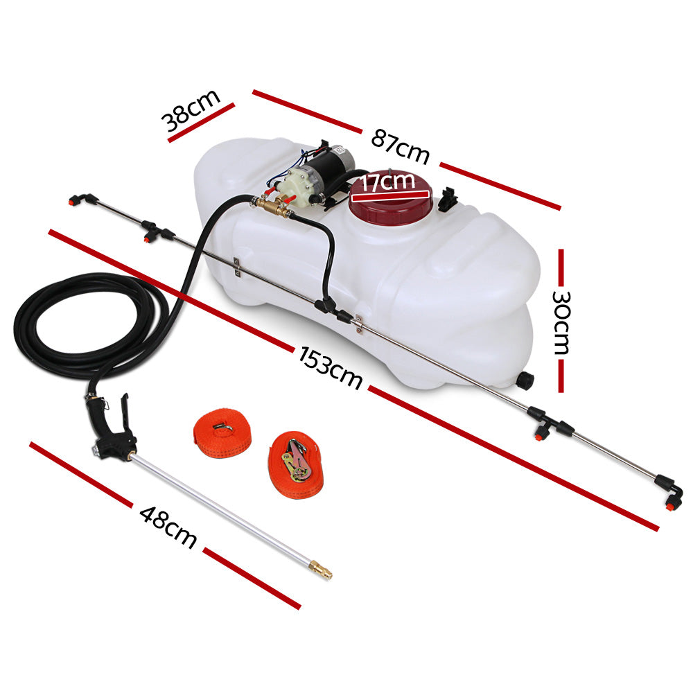 Giantz 60L Garden Weed Sprayer 1.5M Boom ATV Mountable