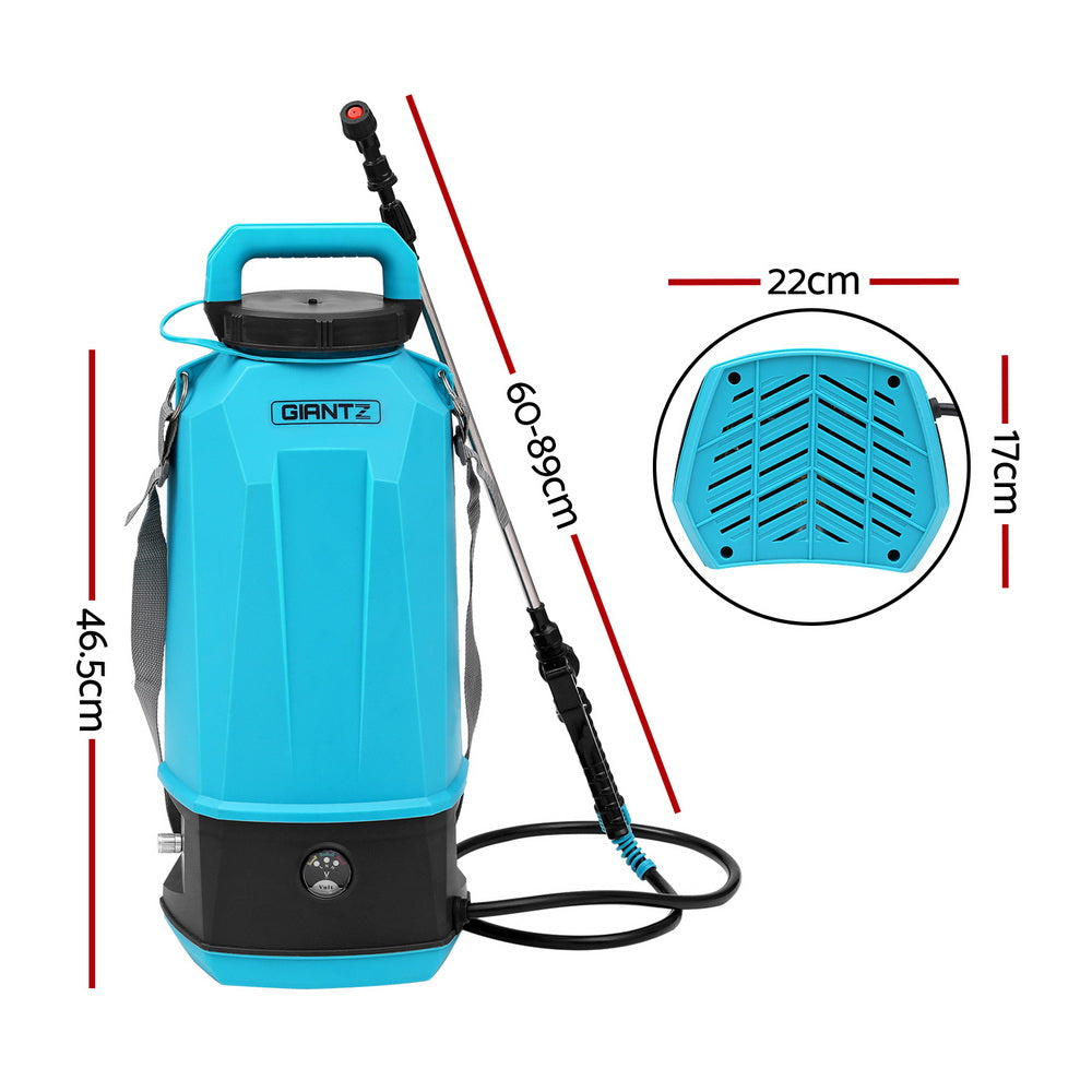 Giantz 8L Electric Weed Sprayer Blue Shoulder Pesticide