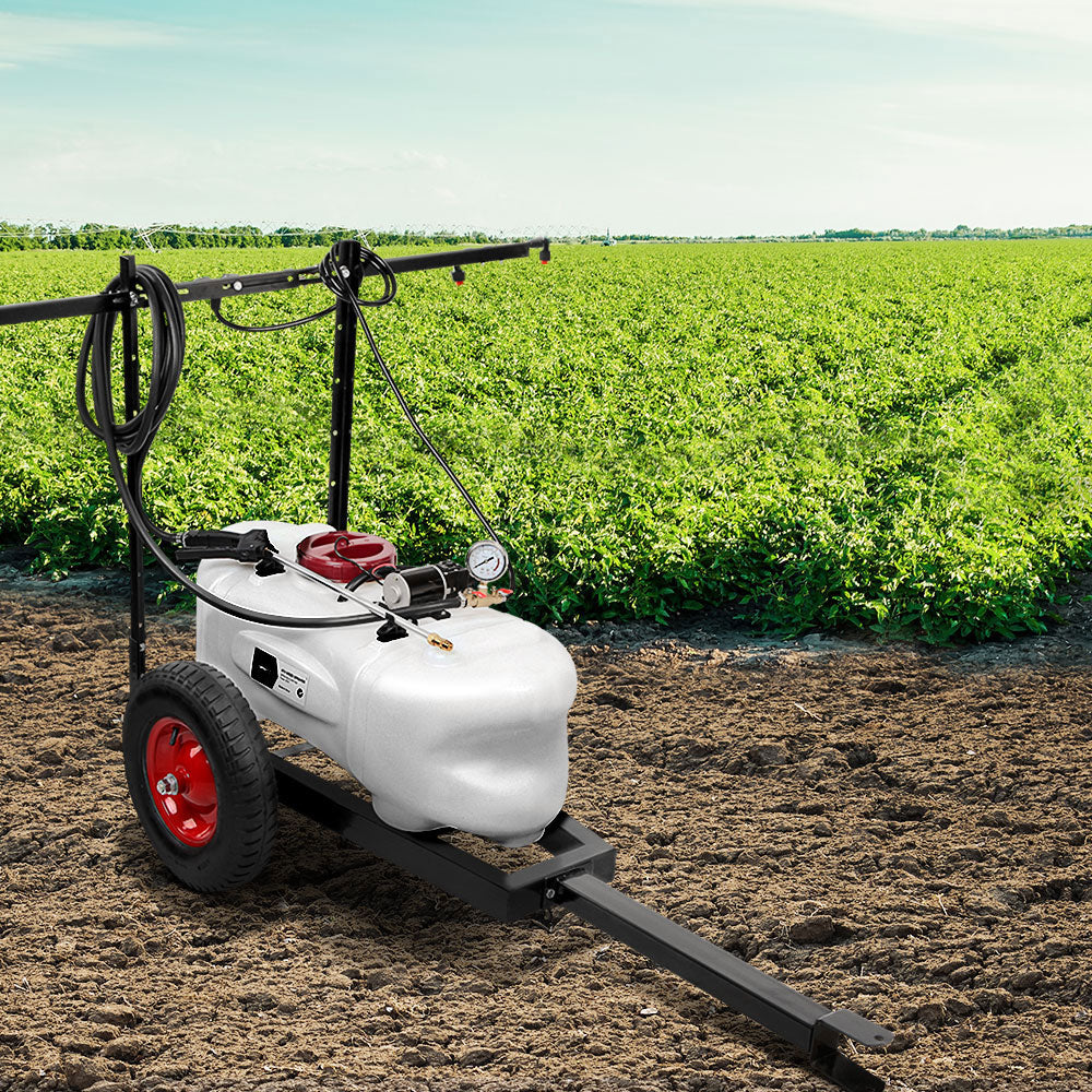 Giantz 100L Weed Sprayer Trailer 1.5M Boom Garden