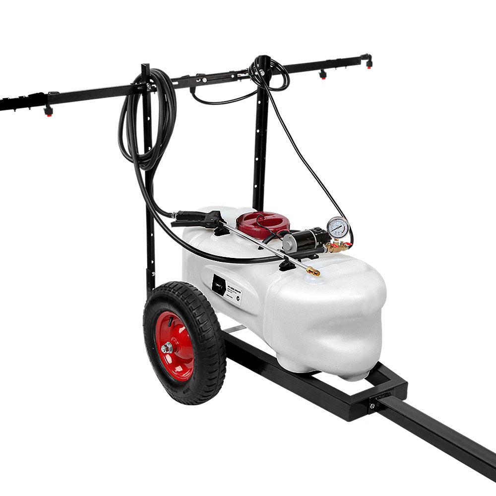 Giantz 100L Weed Sprayer Trailer 1.5M Boom Garden