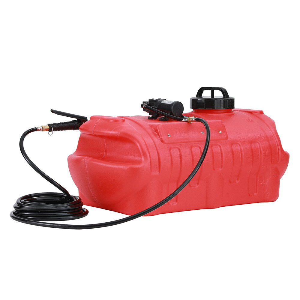 Giantz 50L ATV Weed Sprayer Boom Pump Red/Black