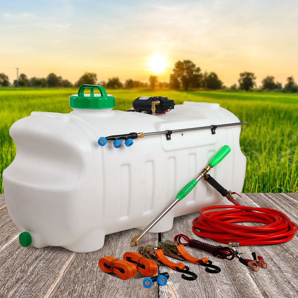 Giantz 100L ATV Weed Sprayer 80 PSI 3 Nozzles