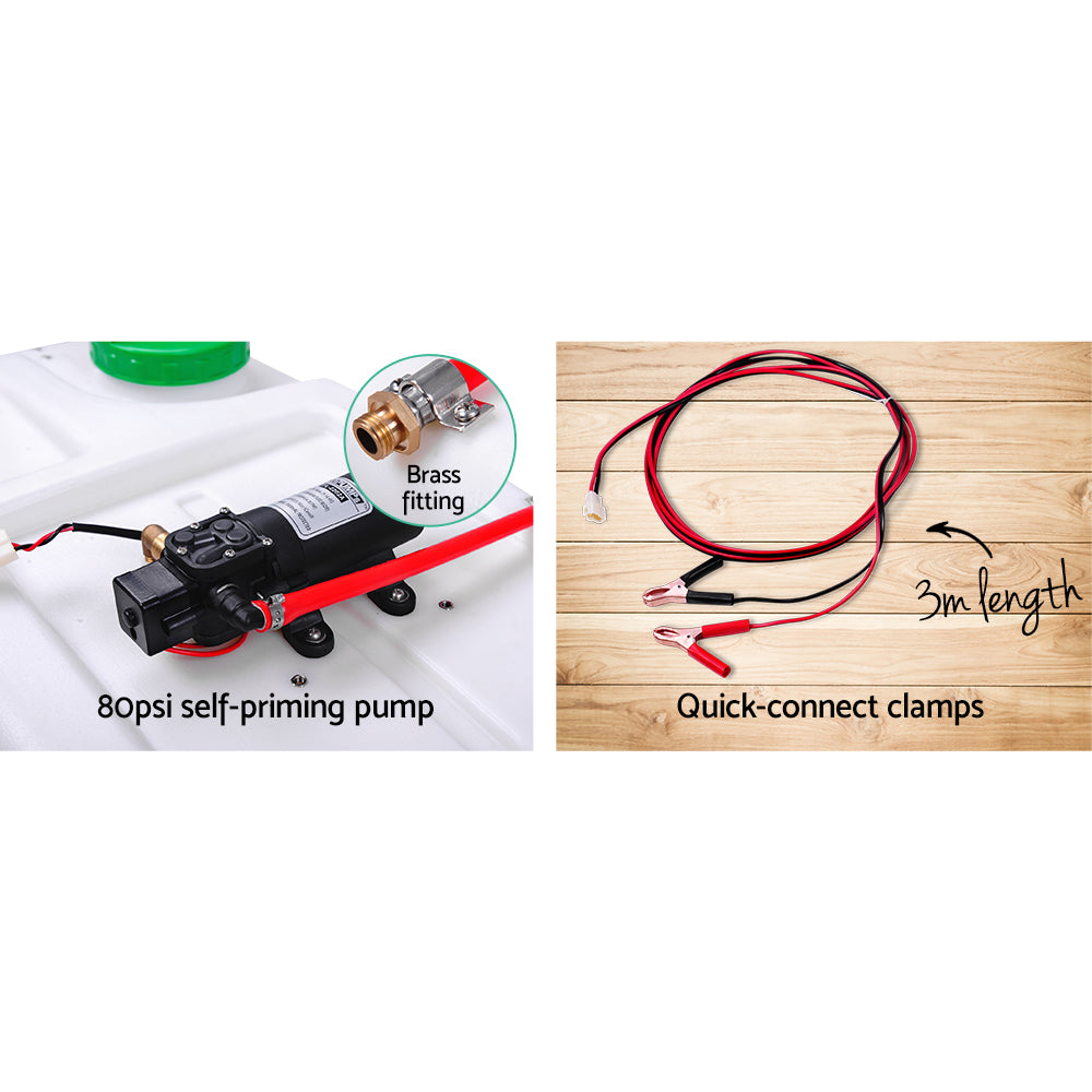 Giantz 50L Garden Weed Sprayer 80 PSI 3 Nozzles