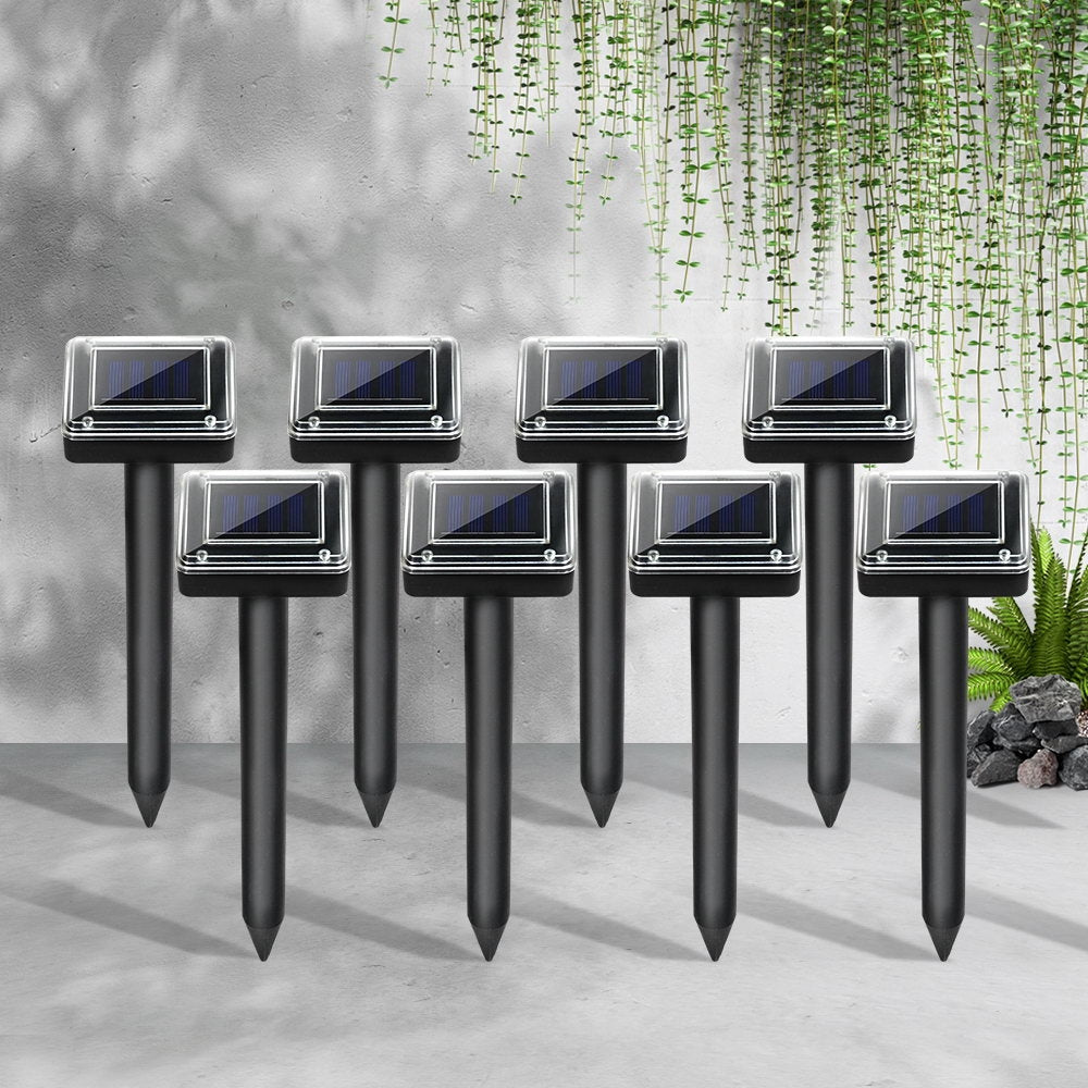 Gardeon 8X Solar Snake Repeller Multi Pulse Ultrasonic Pest Control