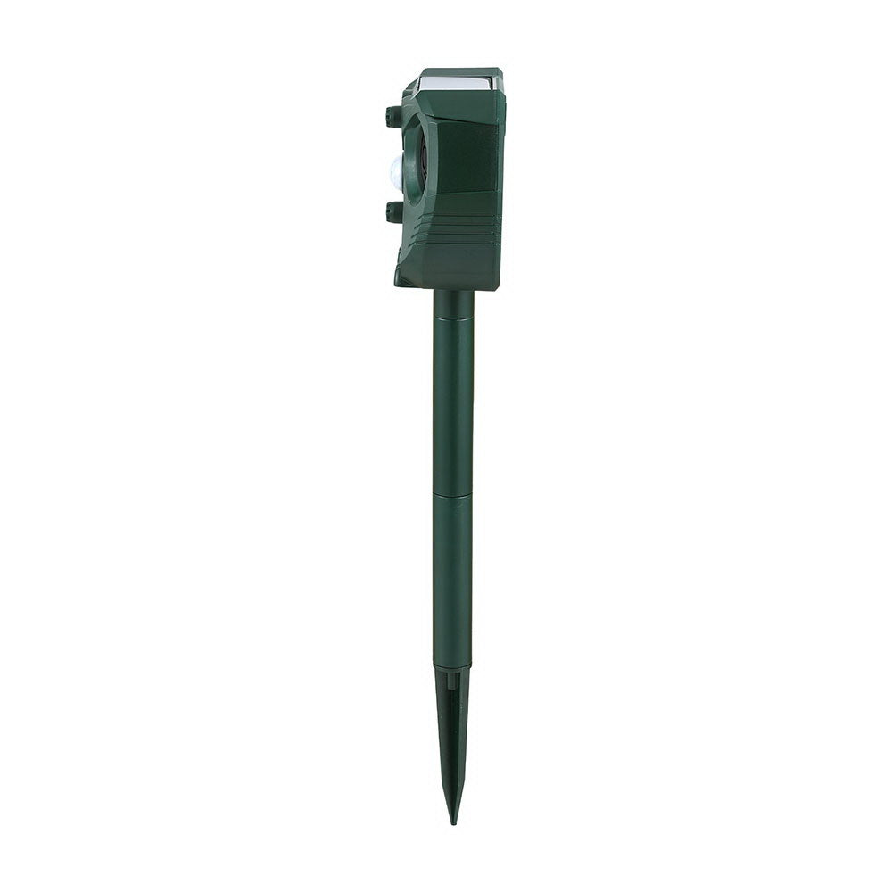 Gardeon Ultrasonic Snake Repeller Solar USB Rechargeable Green