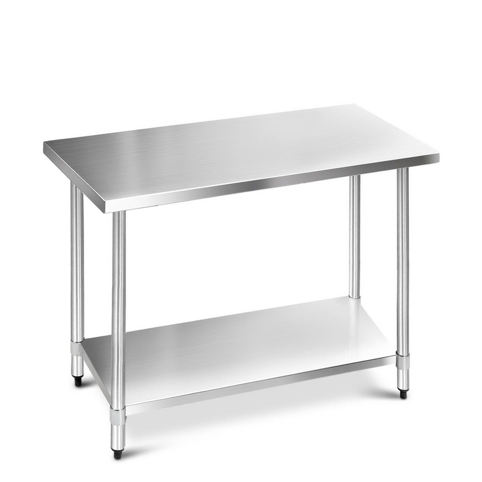 Cefito 1219x610mm Stainless Steel Kitchen Bench 304 Commercial Grade