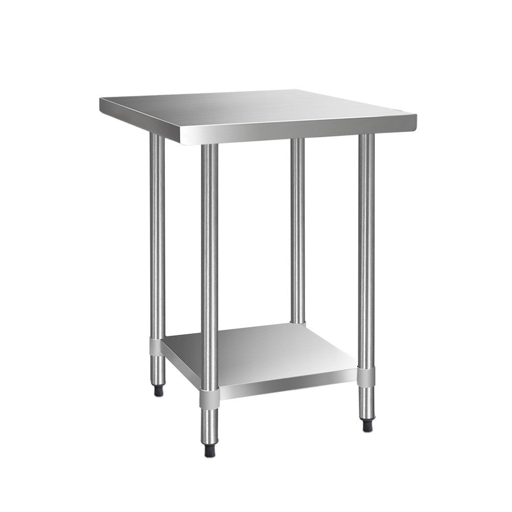Cefito 762x762mm Stainless Steel Kitchen Bench 430