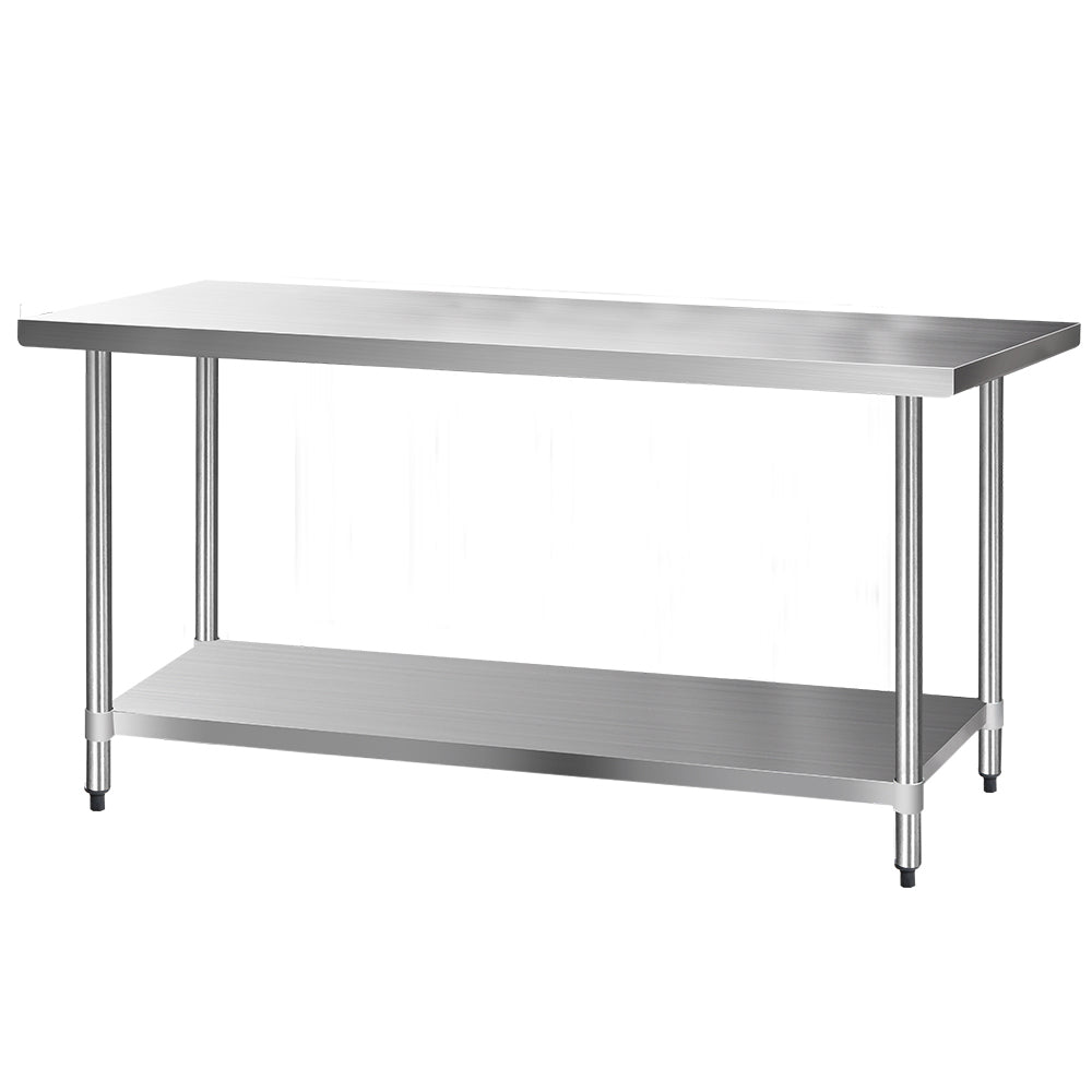 Cefito 1829x760mm Stainless Steel Kitchen Bench Commercial Grade 430