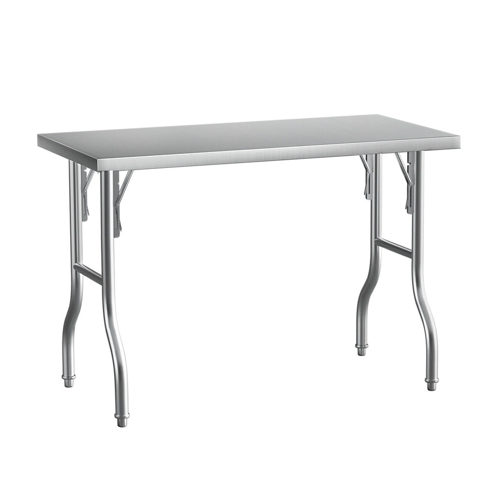 Cefito Foldable Stainless Steel Kitchen Work Bench 430