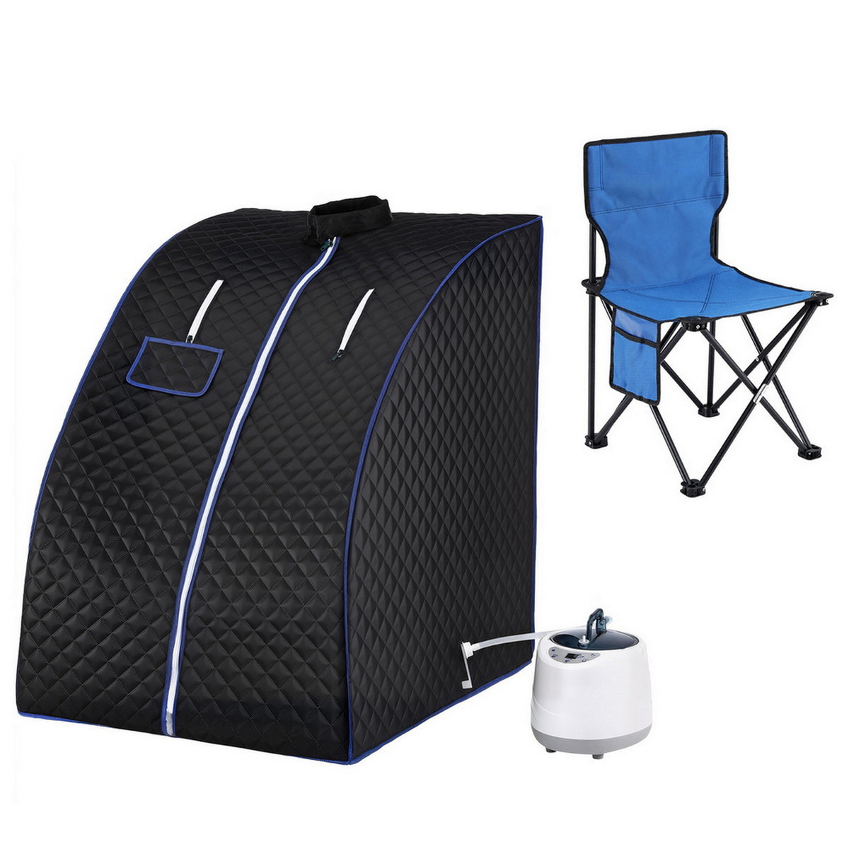 Devanti Portable Steam Sauna Tent 1000W Personal Home Spa