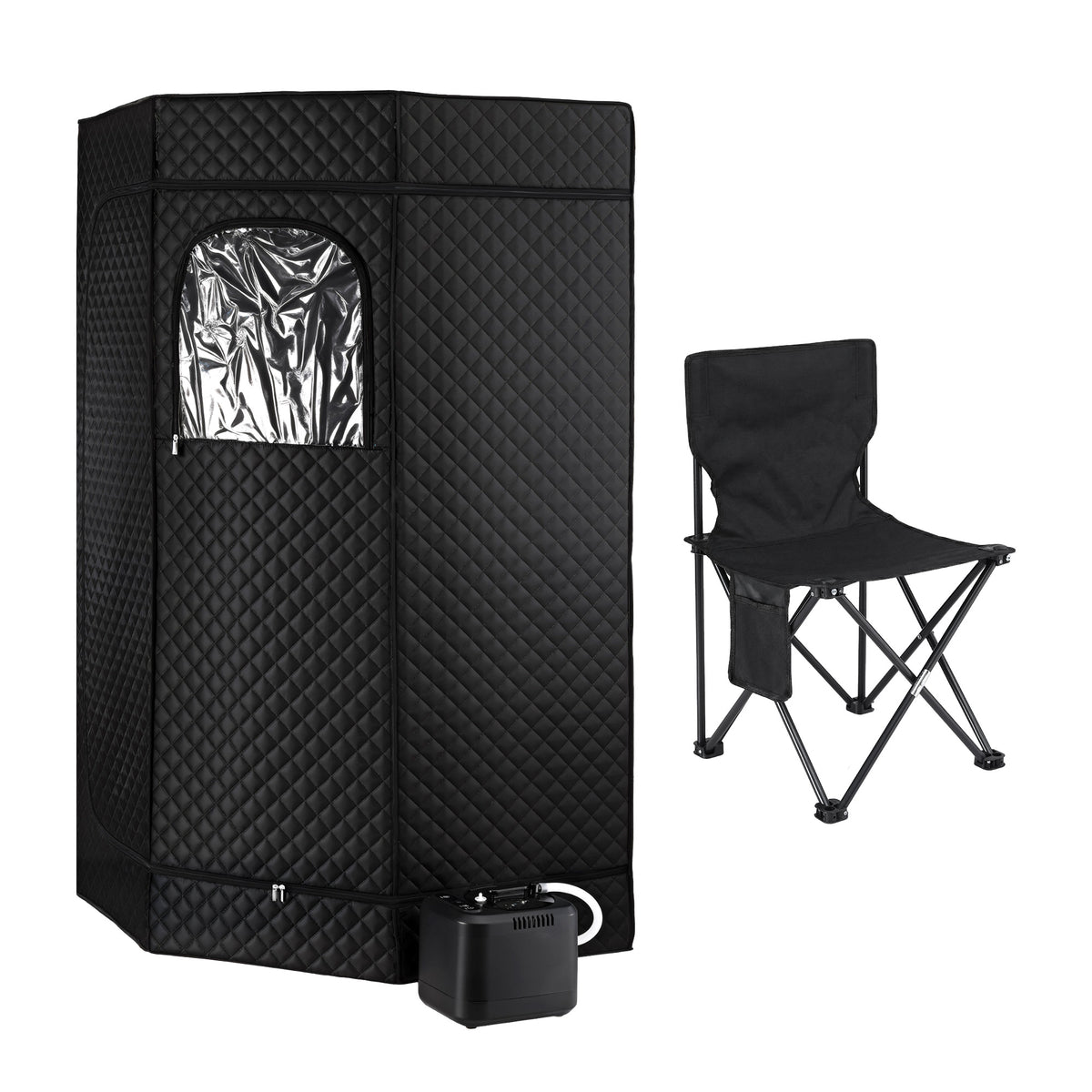 Devanti Portable Steam Sauna Tent 1000W Full Body Home Spa
