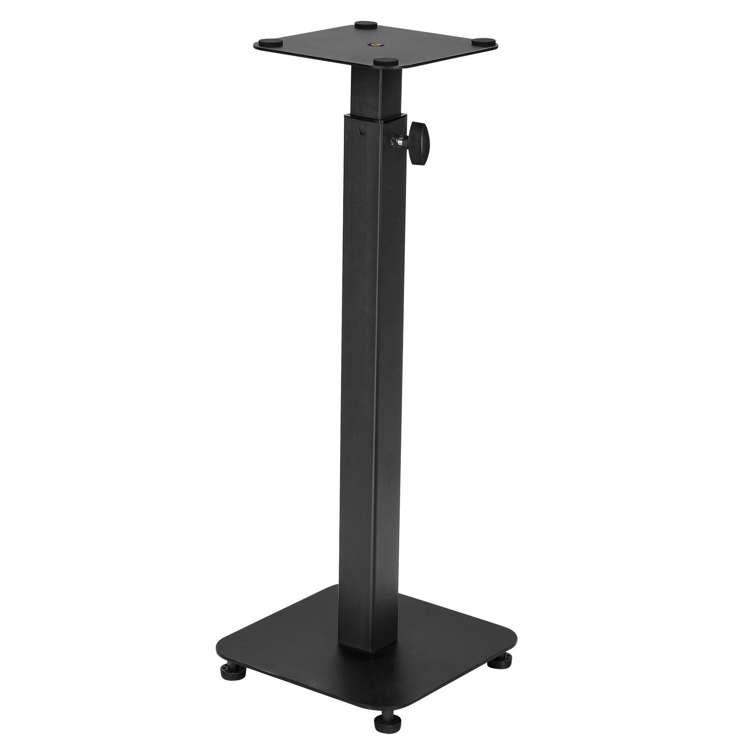 Alpha 70-117cm Adjustable Speaker Stands 2pcs Black