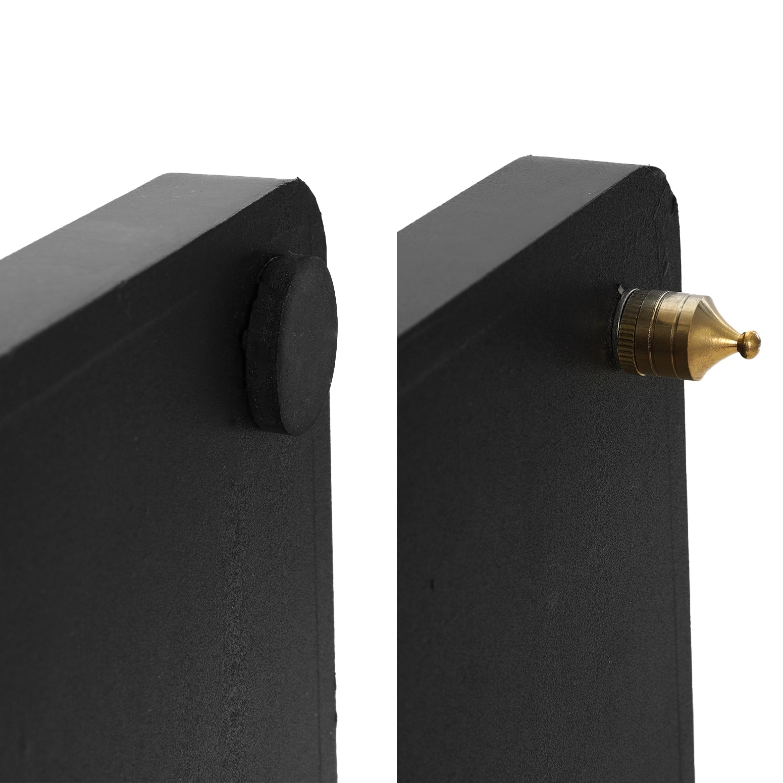 Alpha 70cm Speaker Stands 2pcs Black Wood