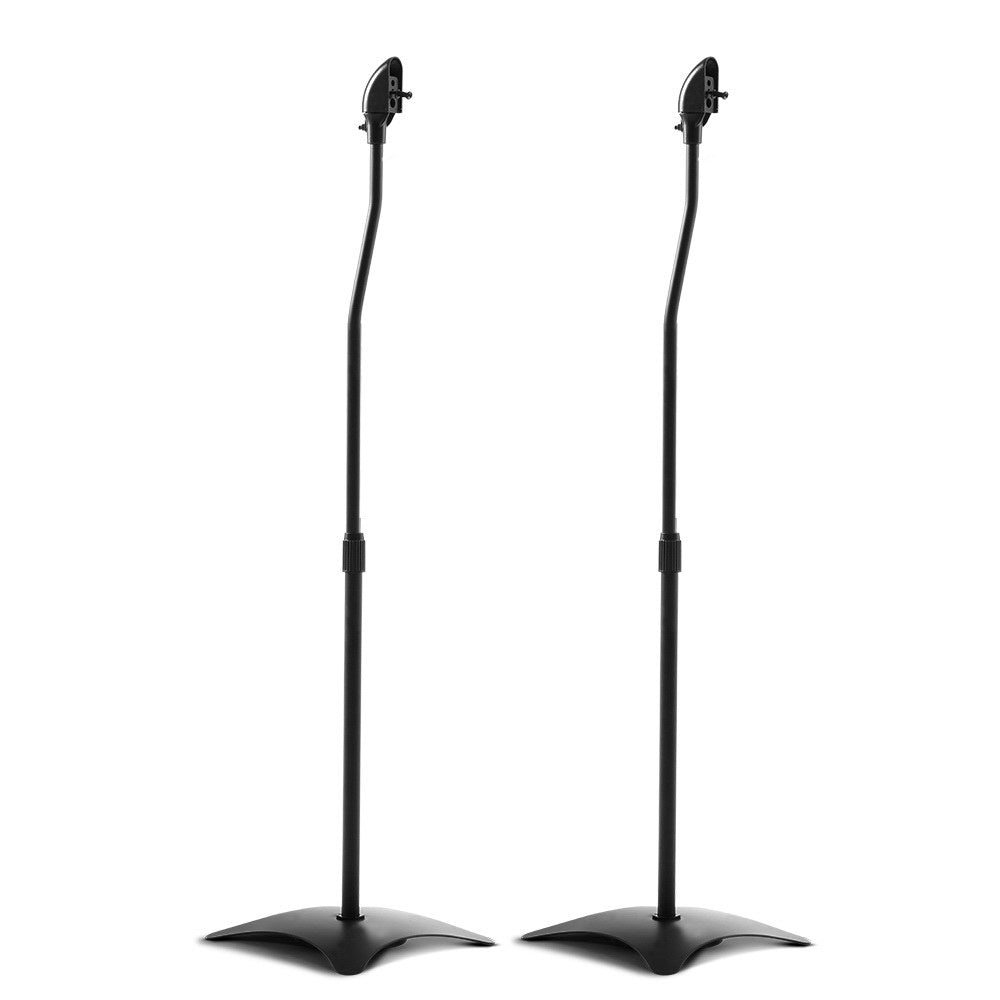 Alpha Adjustable Speaker Stands 75-112cm Black 2pcs