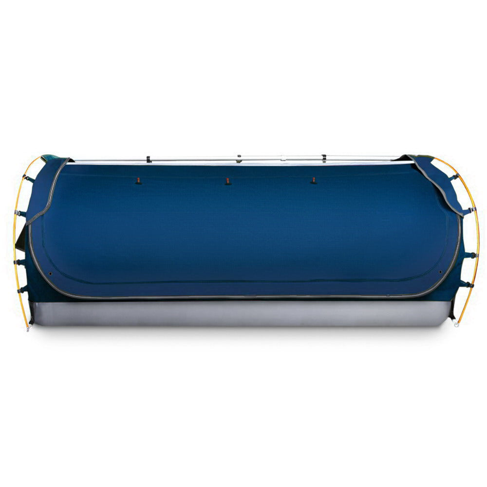 Weisshorn Double Swag Tent Freestanding Canvas Dark Blue