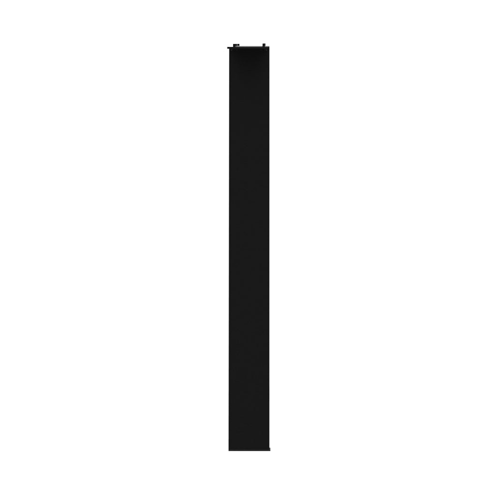 Artiss Trapezoid Metal Table Legs 72x50cm Black Powder-Coated