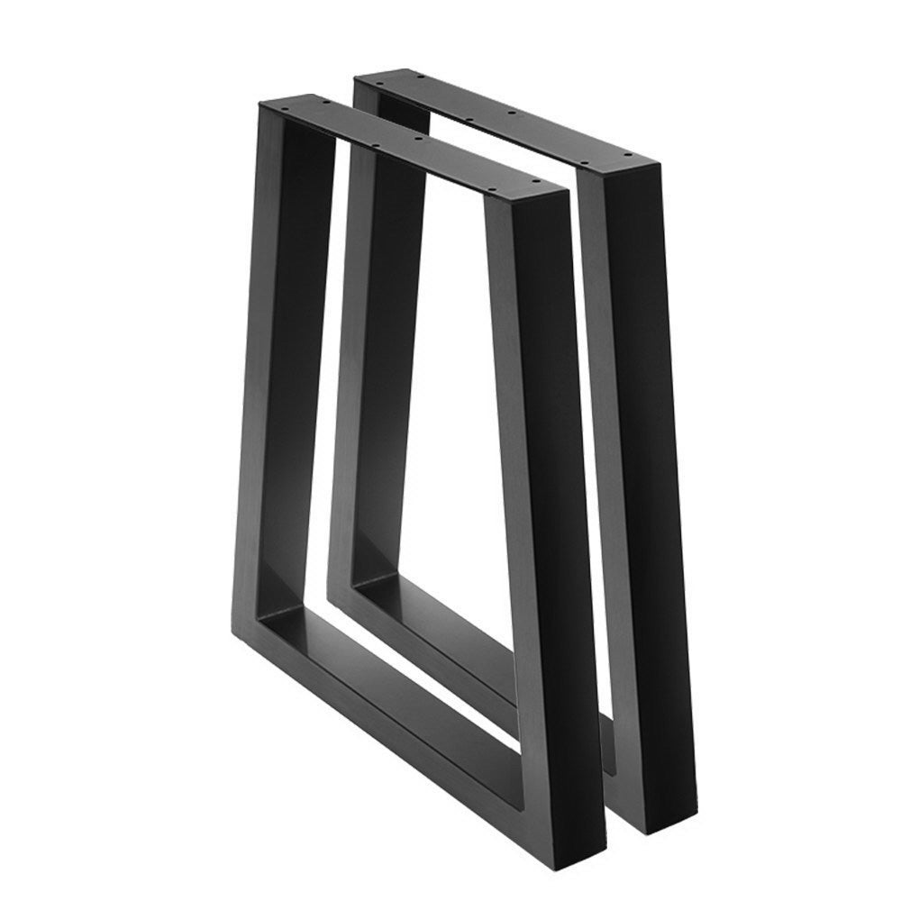 Artiss Metal Table Legs DIY Trapezoid 45x65cm Set of 2