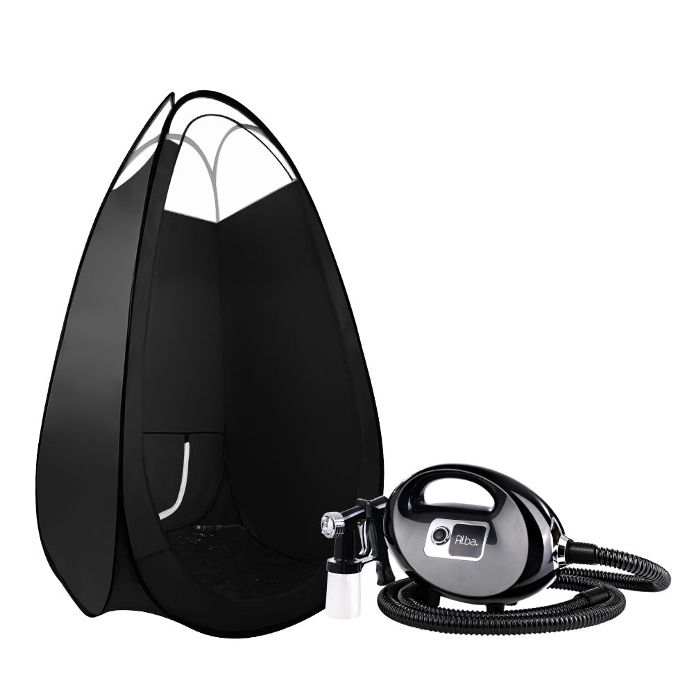 Alba Spray Tan Machine Kit HVLP System Black