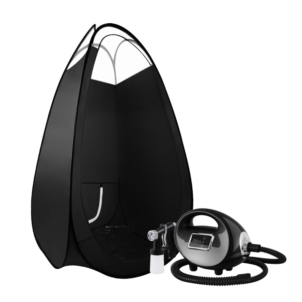 Alba 700W Spray Tan Machine Kit HVLP System Black