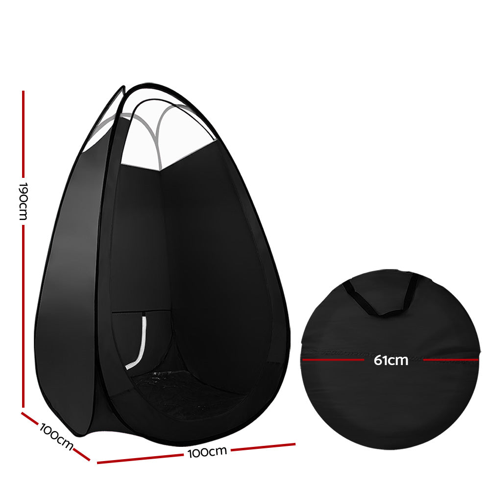 Alba 700W Spray Tan Machine Kit HVLP System Black