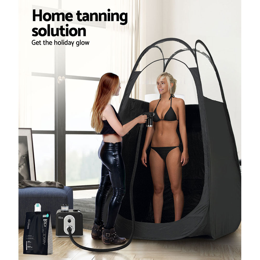 Alba Professional Spray Tan Machine HVLP System Black