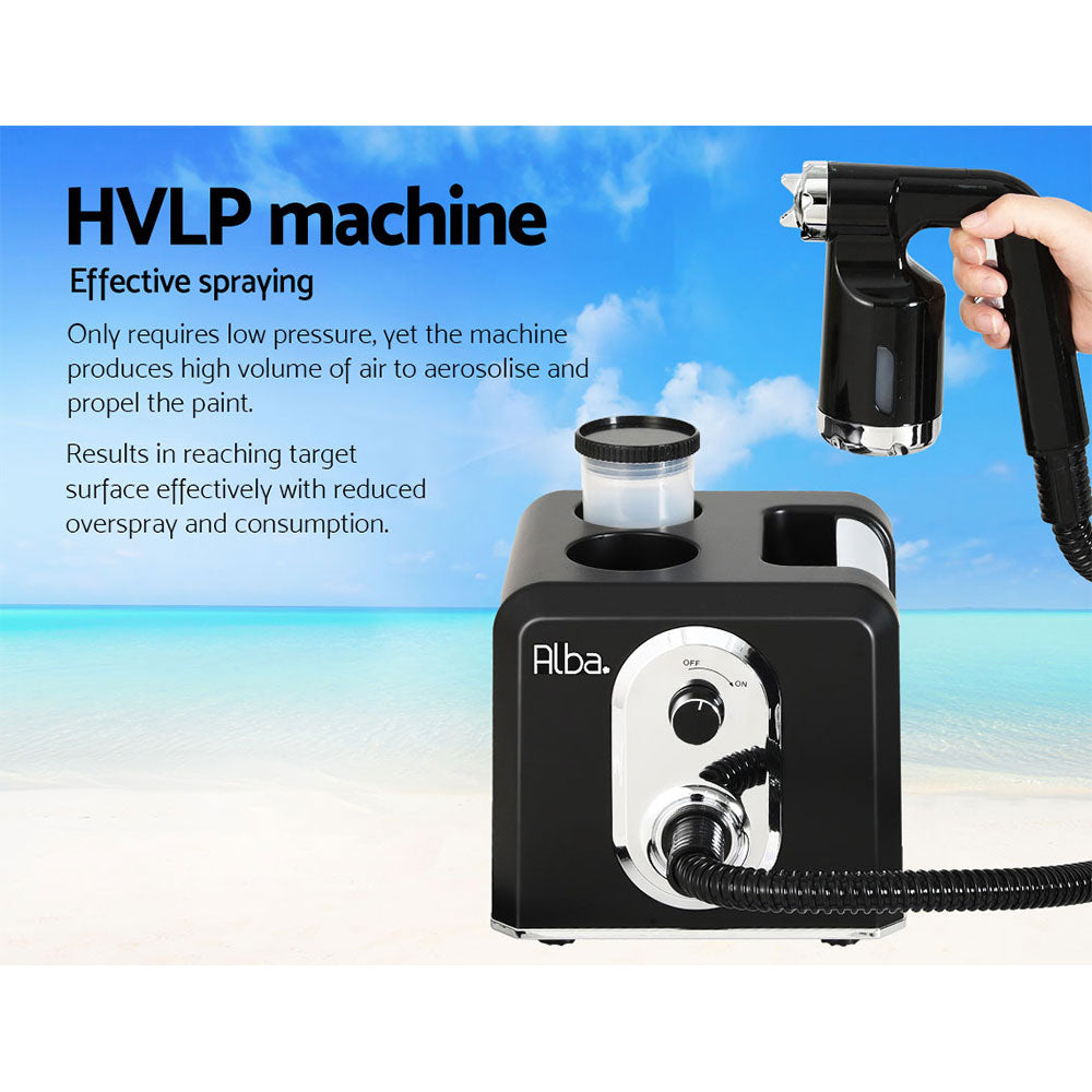 Alba Professional Spray Tan Machine HVLP System Black