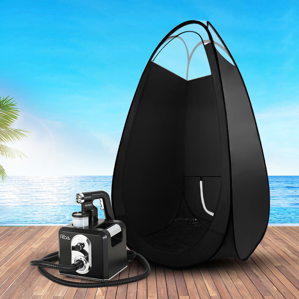 Alba Professional Spray Tan Machine HVLP System Black