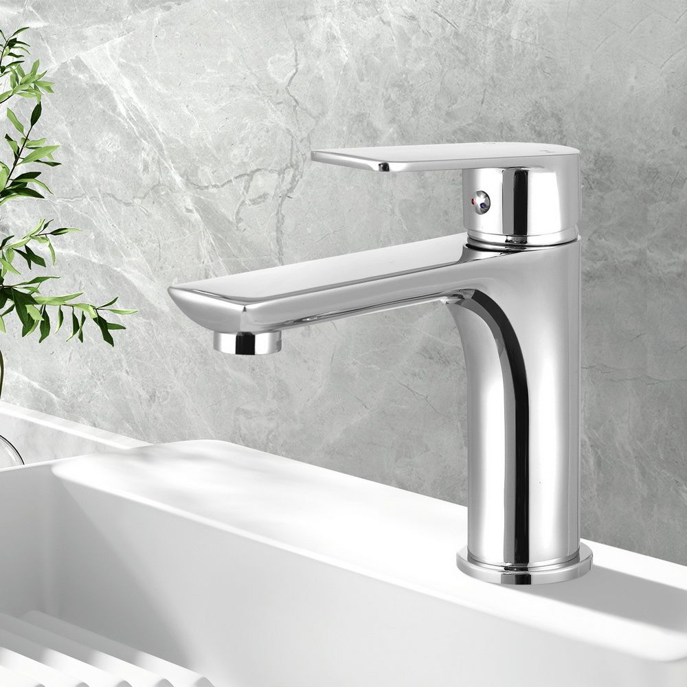 Cefito Basin Mixer Tap Bathroom Vanity Laundry Sink Chrome
