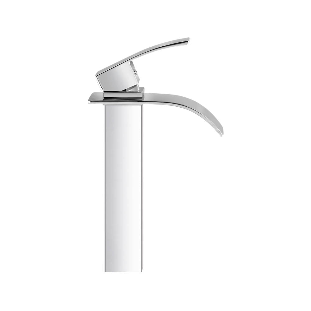 Cefito Tall Basin Mixer Tap Silver Chrome
