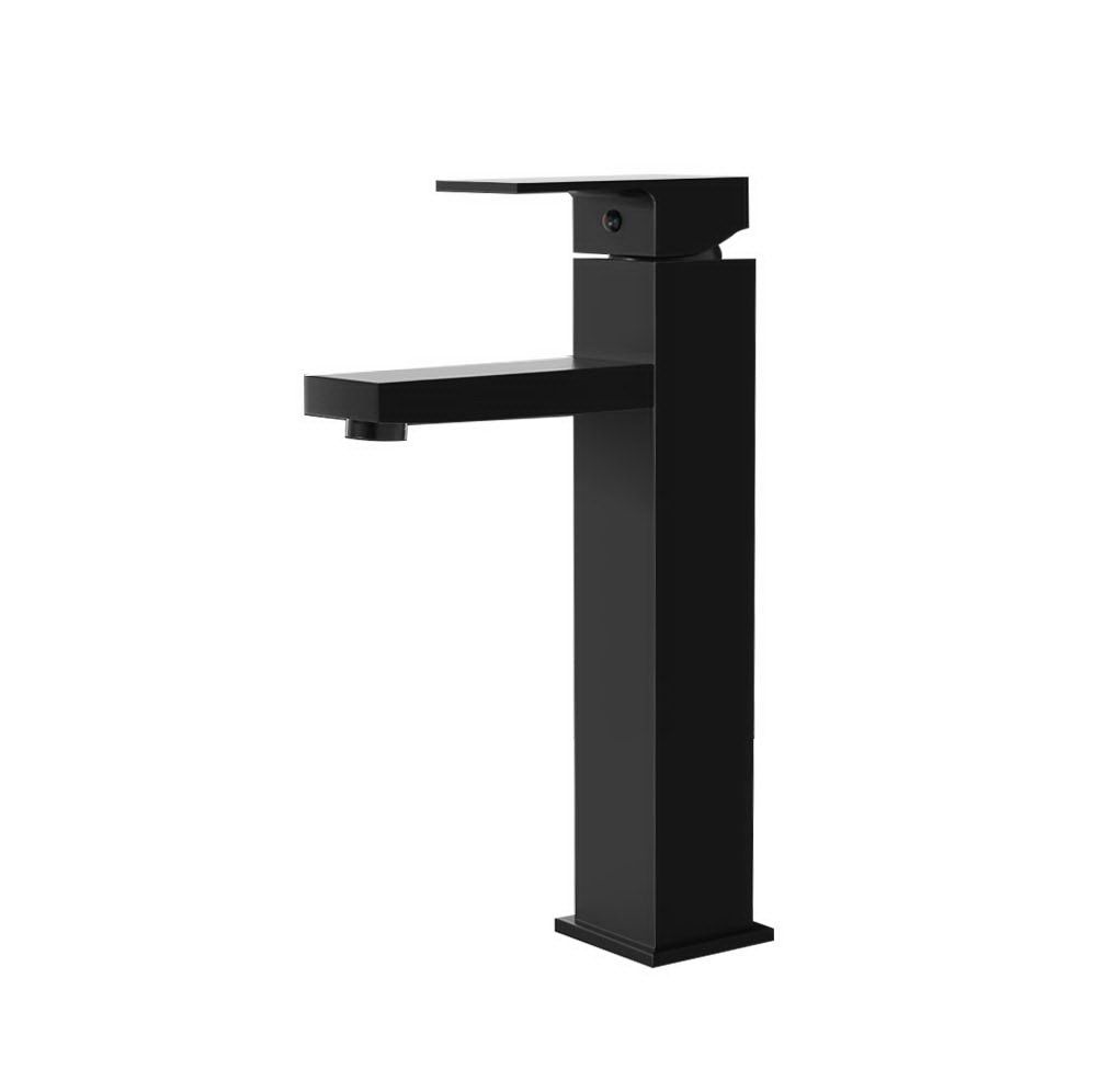 Cefito Square Tall Bathroom Basin Mixer Tap Black