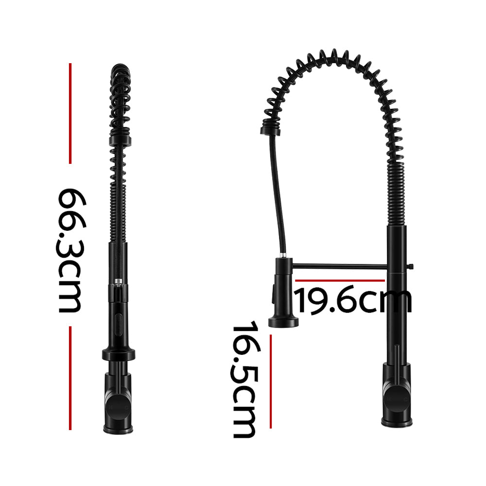 Cefito Norman Kitchen Mixer Tap Pull Down 2 Modes Black