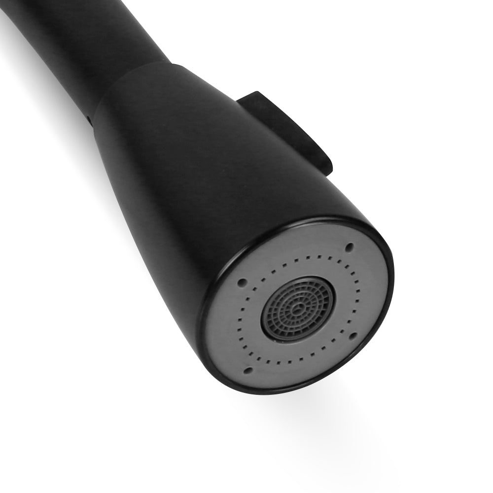 Cefito Kitchen Mixer Tap Pull-Out Black Gooseneck