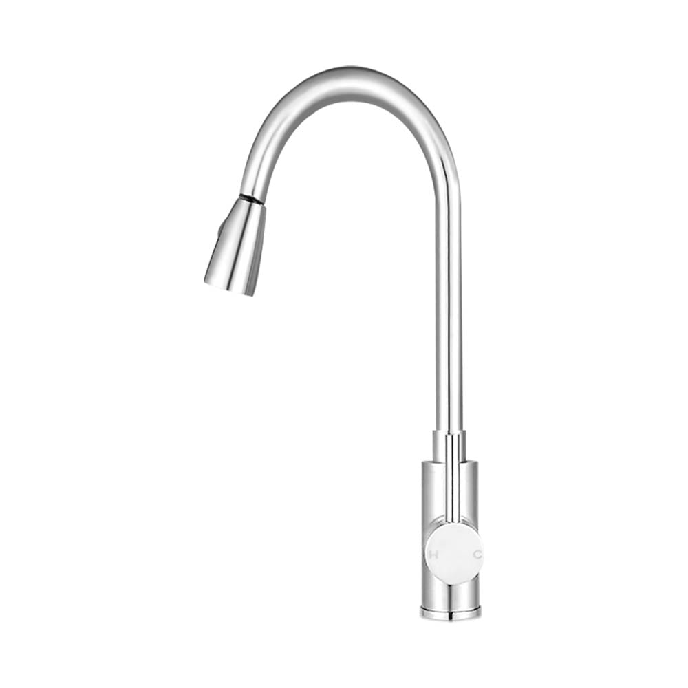 Cefito Chrome Kitchen Mixer Tap Pull Out 2-Mode Swivel Faucet