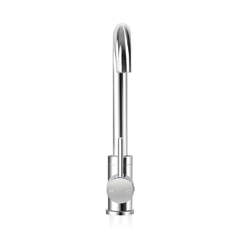 Cefito Kitchen Mixer Tap Chrome Gooseneck Swivel Basin Faucet
