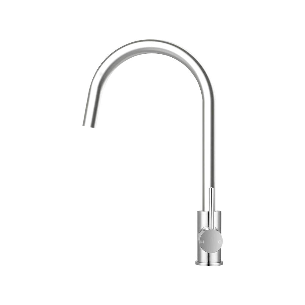 Cefito Kitchen Mixer Tap Chrome Round Sink Faucet