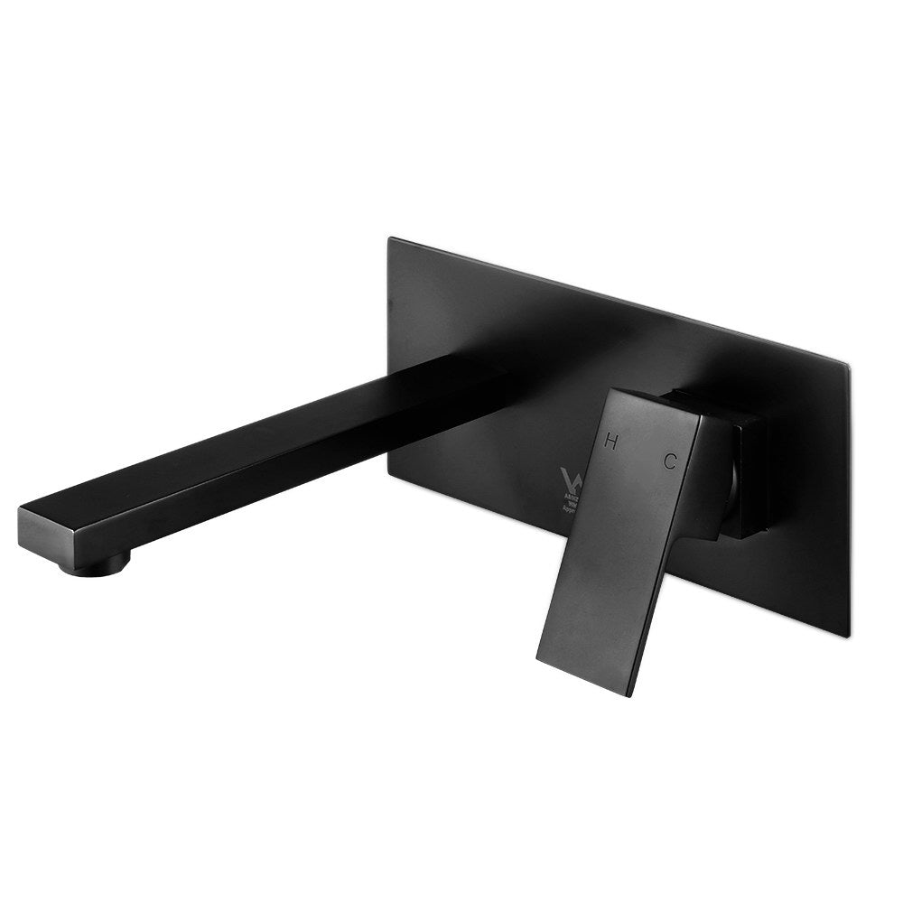 Allegra Bathroom Basin Mixer Tap Black Matte