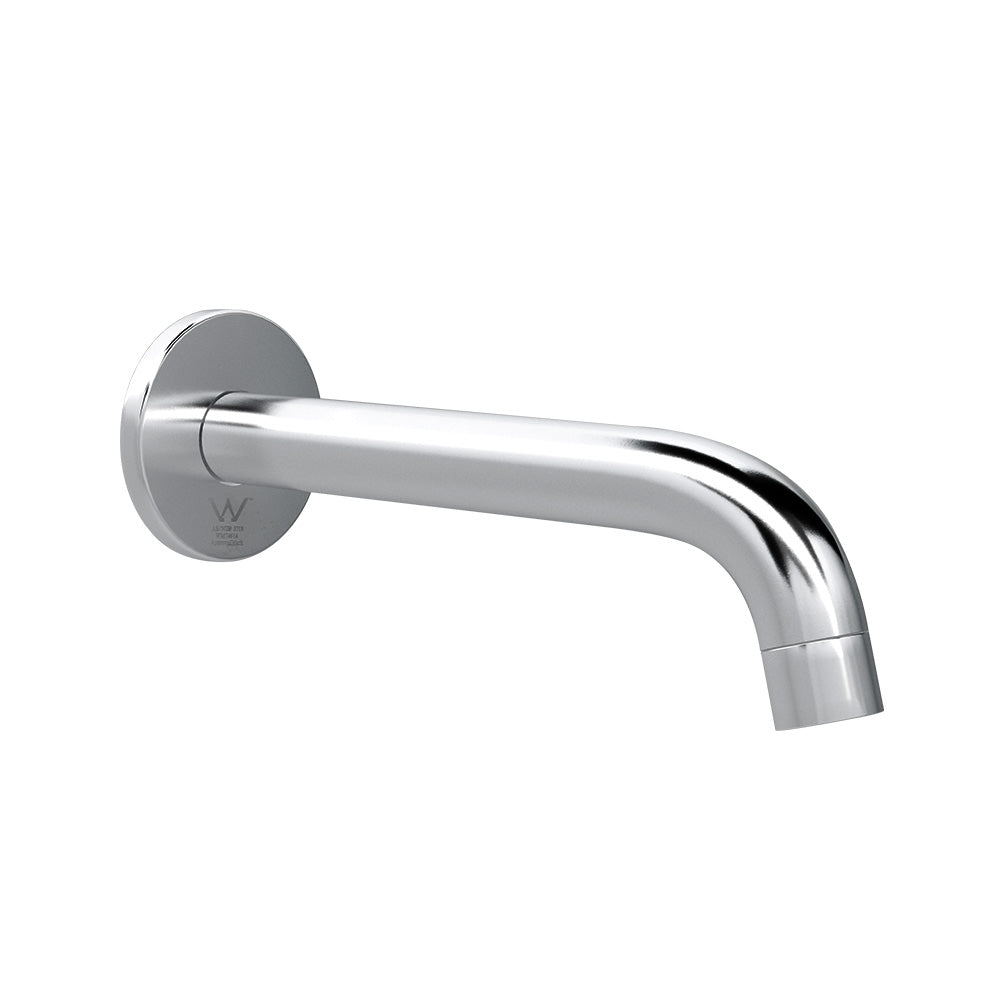 Cefito Wall Bath Tap Round Spout Chrome