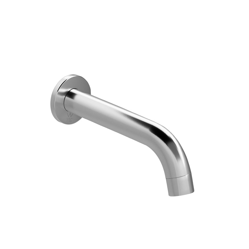 Cefito Wall Bath Tap Round Spout Chrome