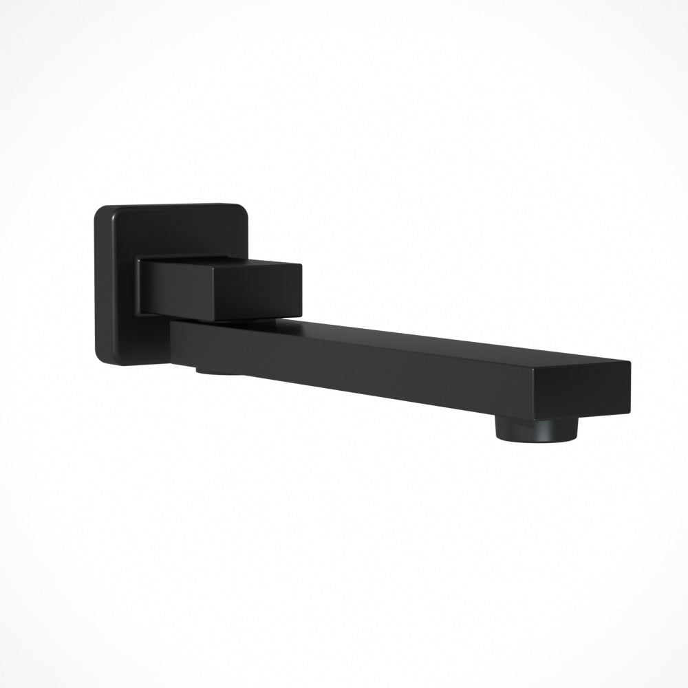 Cefito Square Swivel Wall Bath Spout Black