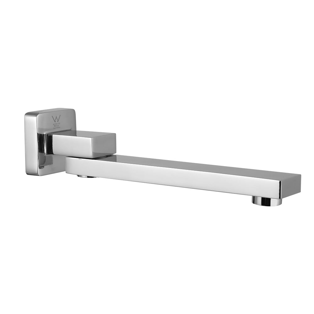 Cefito Wall Bath Tap Swivel Spout Chrome
