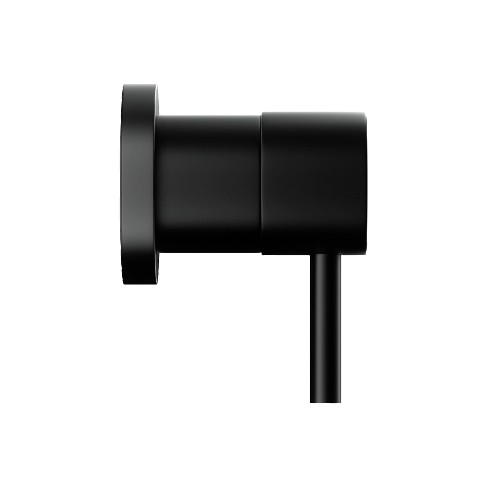 Cefito Twin Tap Wall Basin Faucet Brass Matte Black