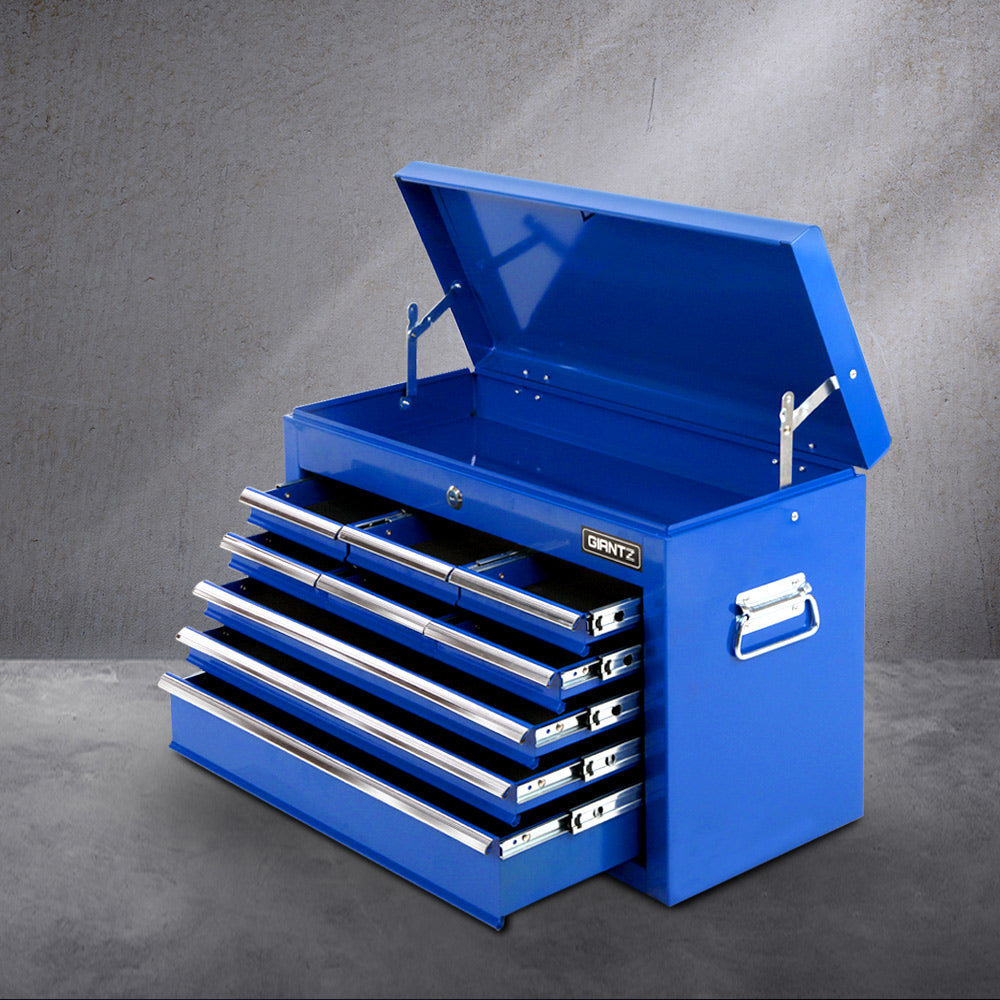 Giantz 9-Drawer Tool Box Cabinet Chest Blue