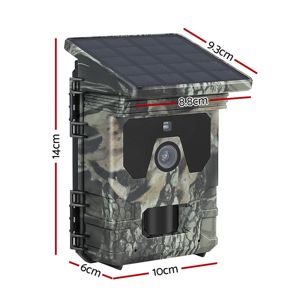 UL-tech 4K 50MP Solar Trail Camera Camouflage Wildlife